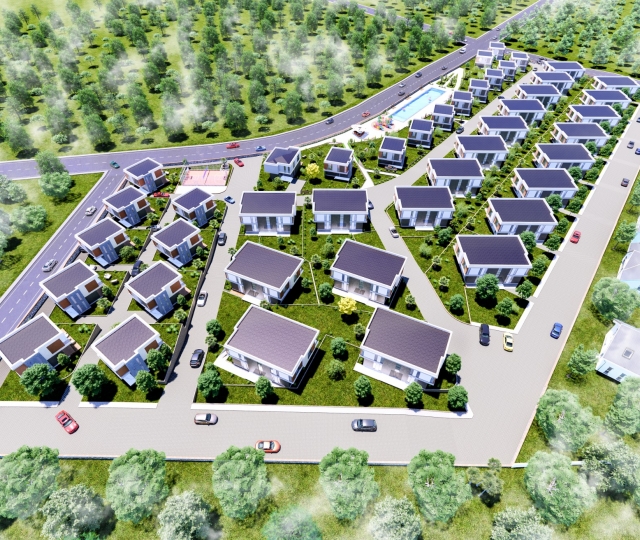 AKBüK - 1+1 Luxury Apartment (Off Plan) - LUX LIVING Stunning SERENITY with Sea View. FINISHED SHOW HOME!
